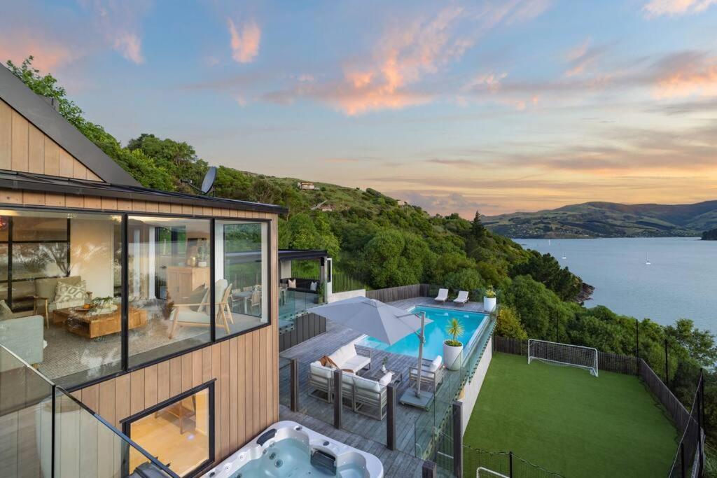 Hidden Paradise In Christchurch Apartment Lyttelton Ngoại thất bức ảnh